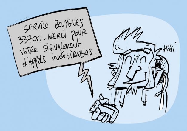 Bouygues Teleconne spam vocal des téléconseillers 03