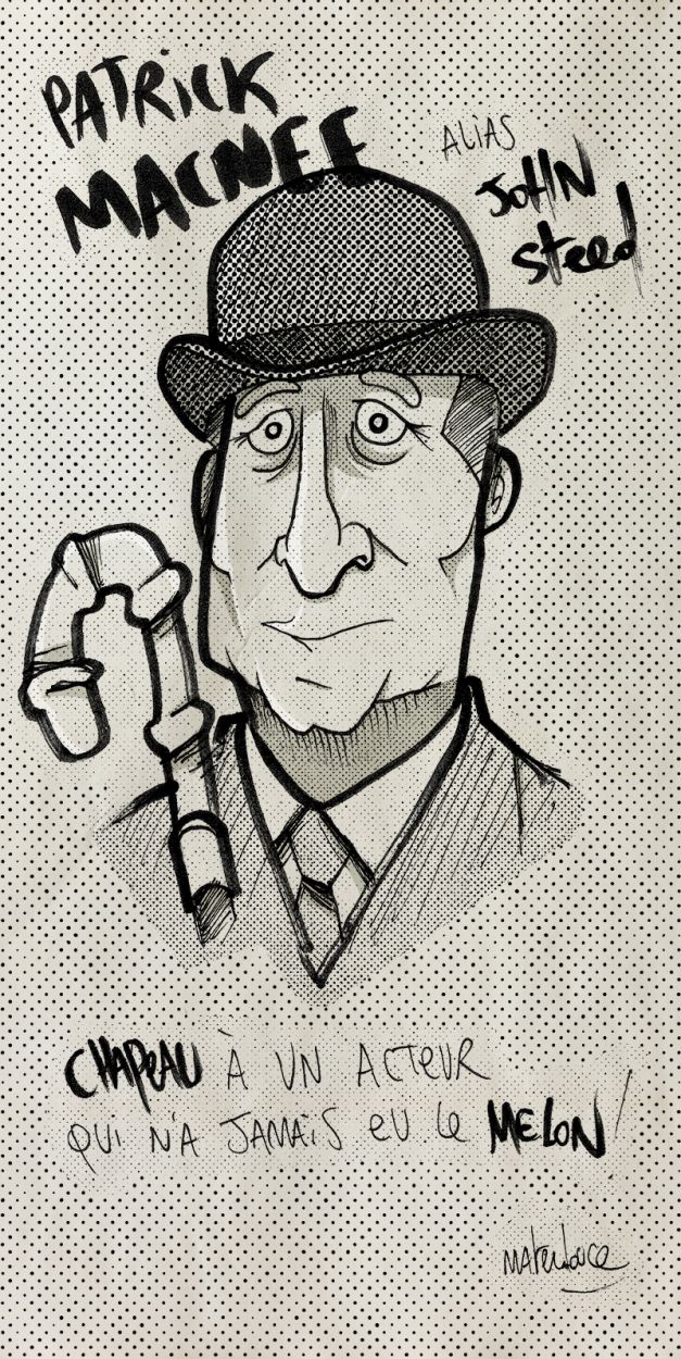 Patrick Macnee alias John Steed