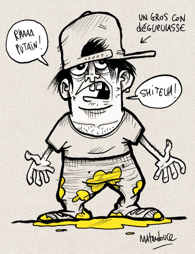 Gros pissou partout