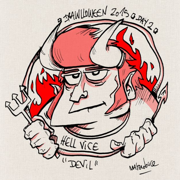 Drawlloween #02 - Devil