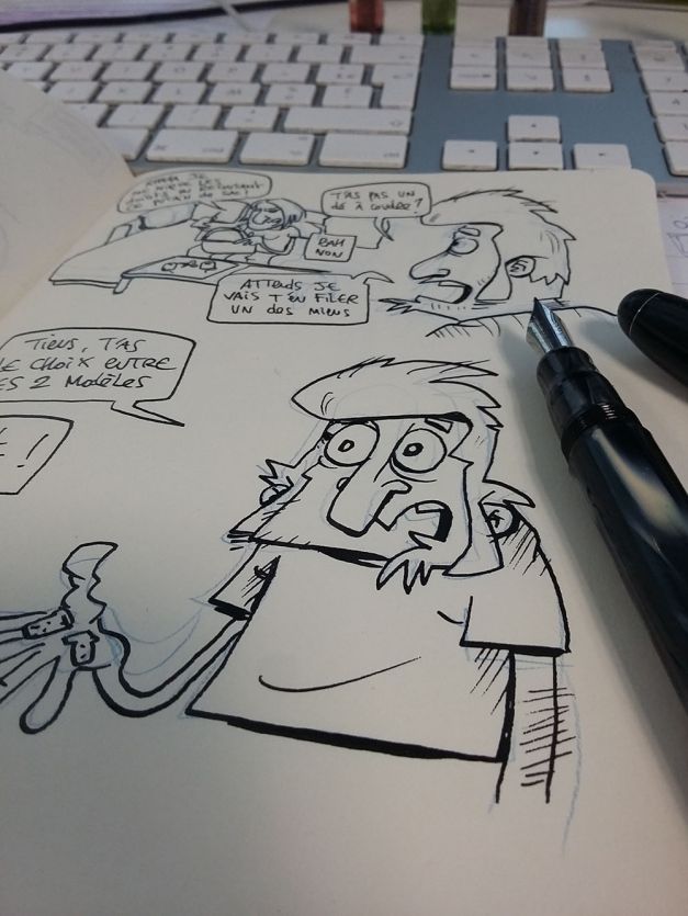 J'ai mal à mon mâle WIP de l'encrage